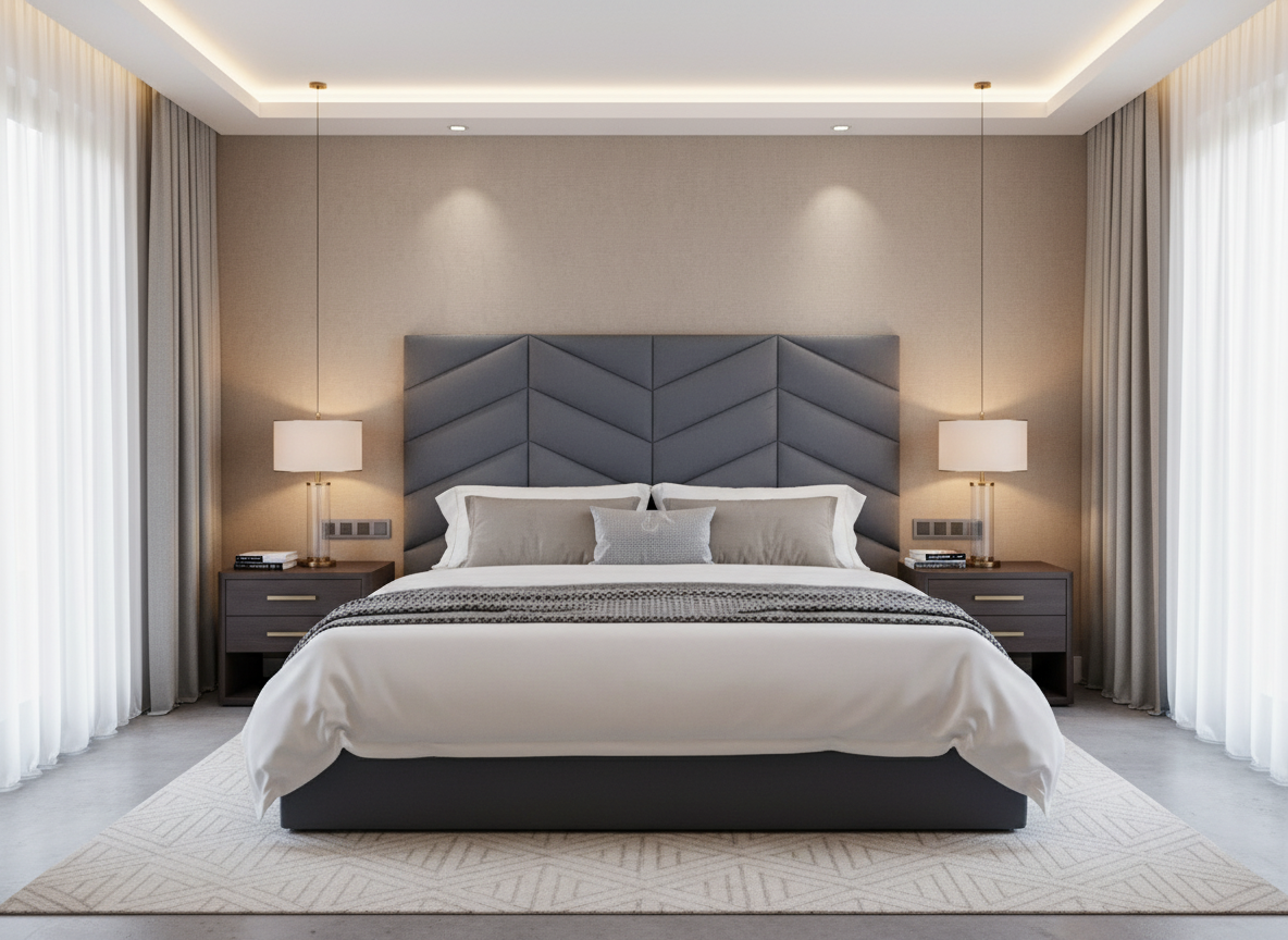 Violet Headboard- 900mm High