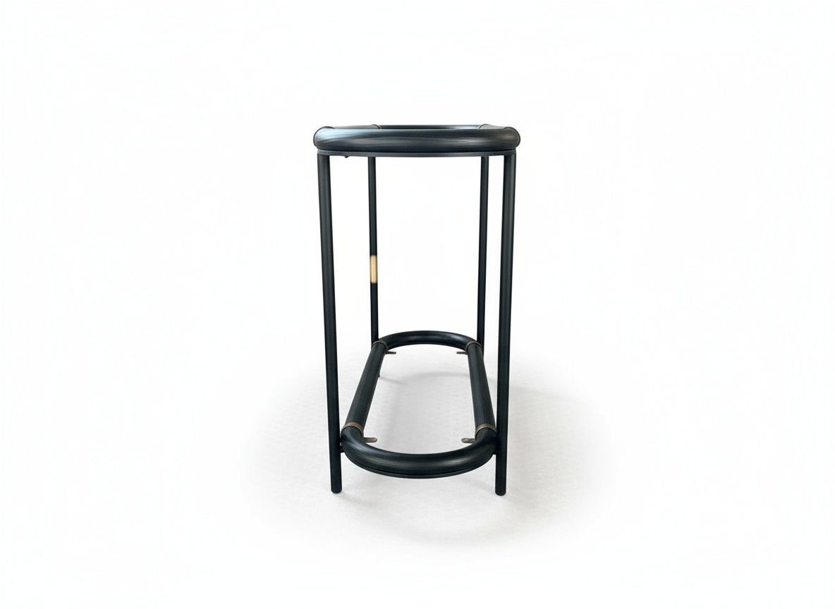 Darcy Console Table - Modern Glass Top