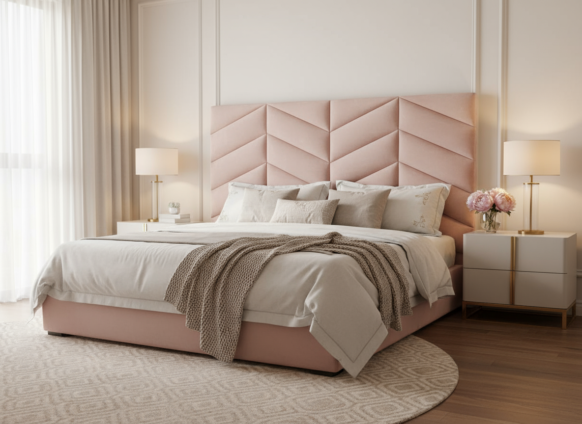 Violet Headboard- 900mm High
