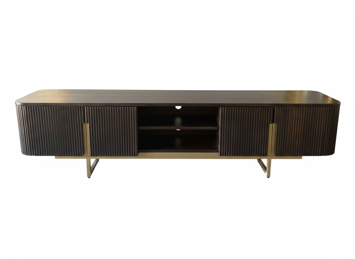 Sloan TV Stand  Media Unit  -  Contemporary Design with Storage