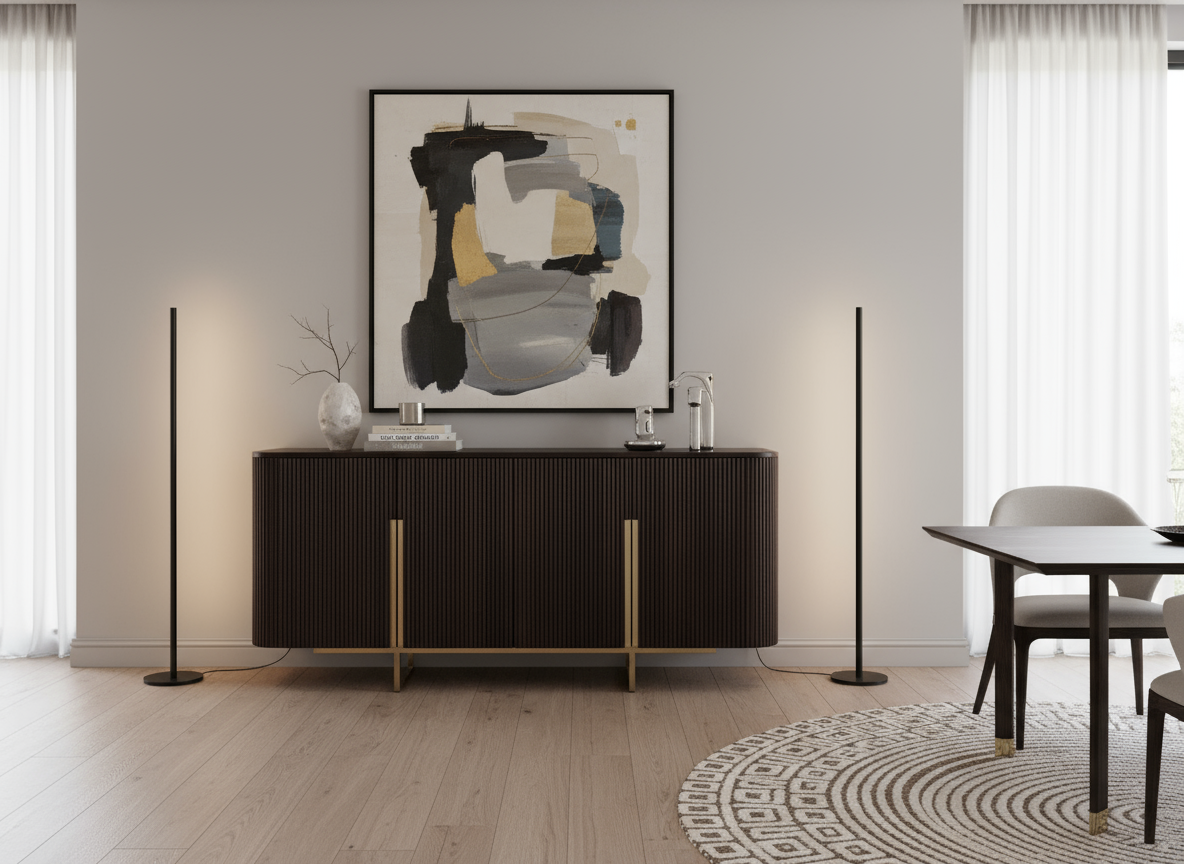 Sloan Sideboard - Modern Storage Sideboard with Sleek Design