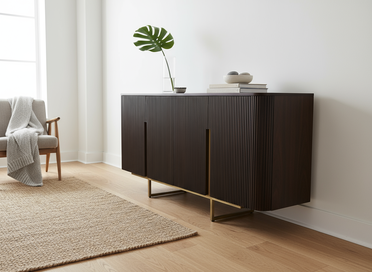 Sloan Sideboard - Modern Storage Sideboard with Sleek Design