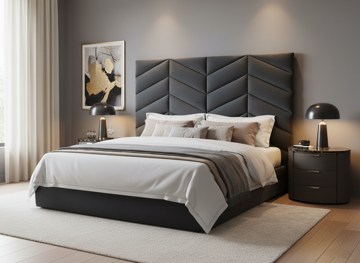 Violet Headboard- 900mm High