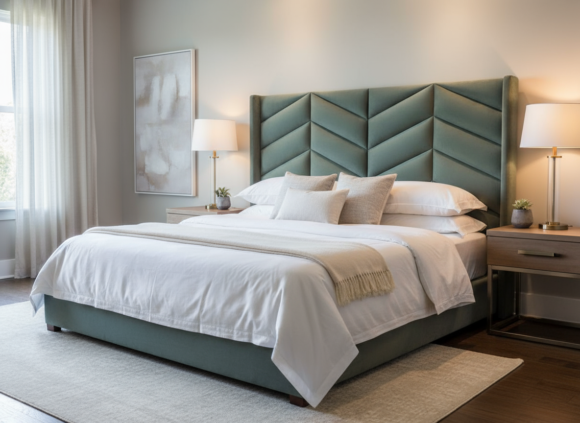 Violet Headboard- 900mm High