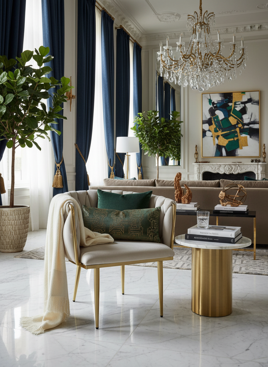 Lexi Chair Luxury Lifestyle Image