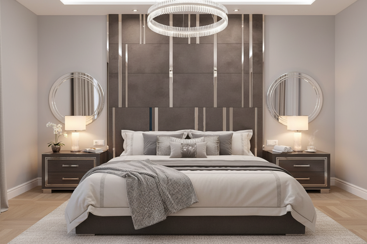 Lisbon Headboard - Charcoal