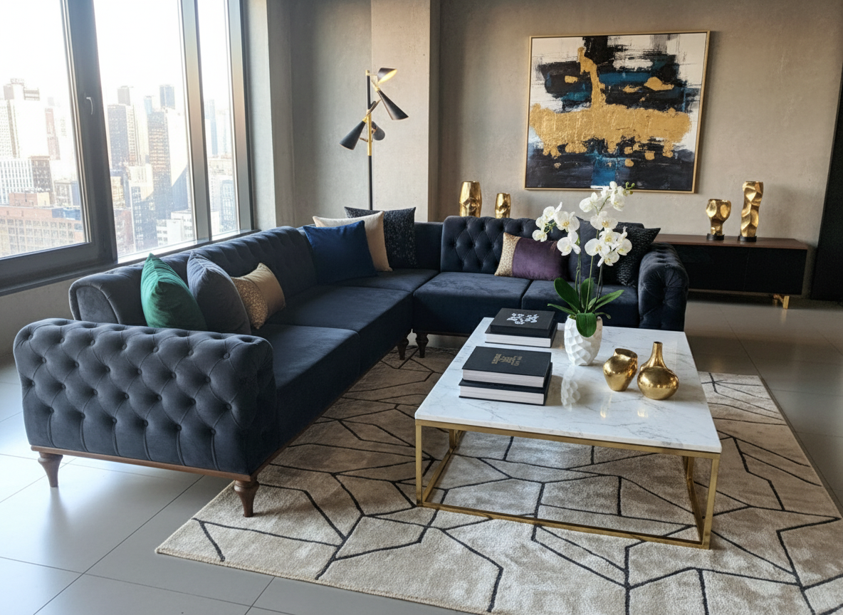Lounge Set 9 - Luxe Front View