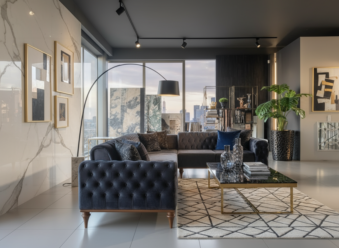 Lounge Set 9 - Luxe Side View