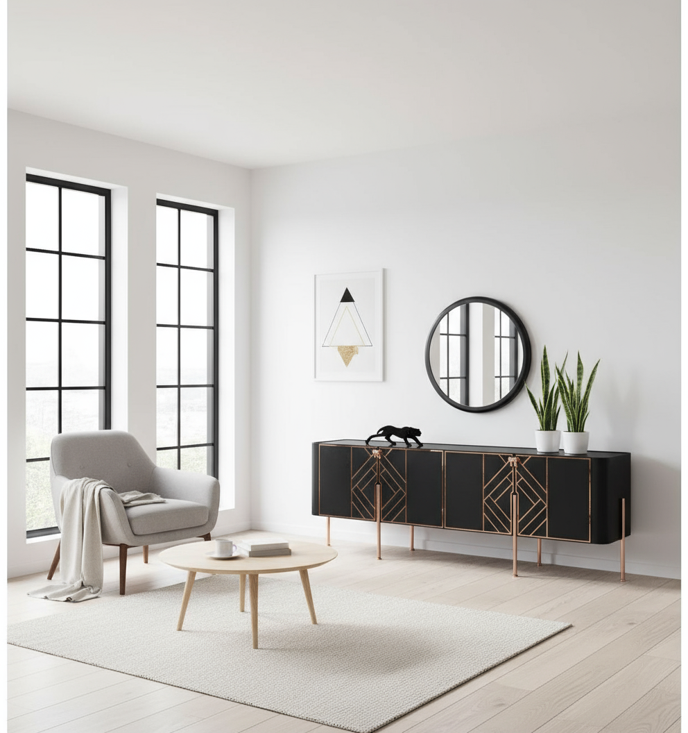Lucca Console Scandinavian Style