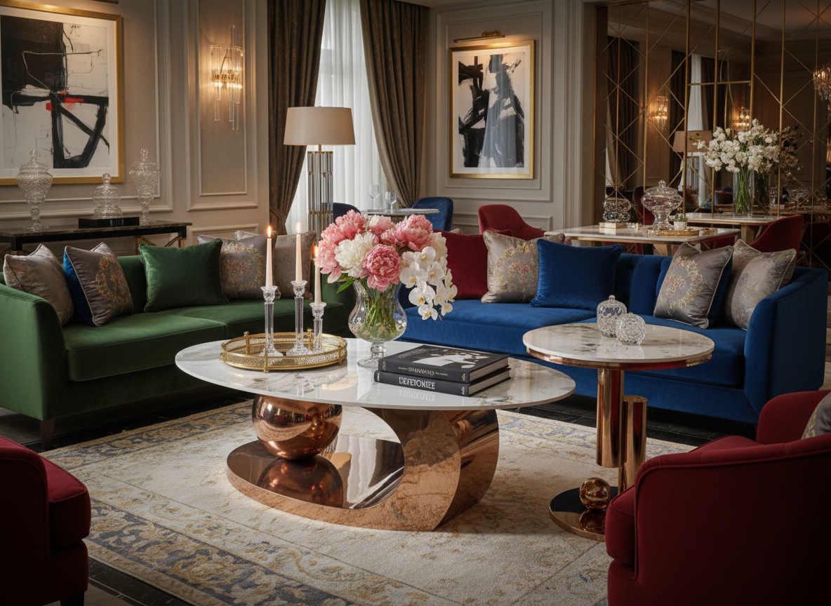 Luxurious Coffee table 4 lifestyle image