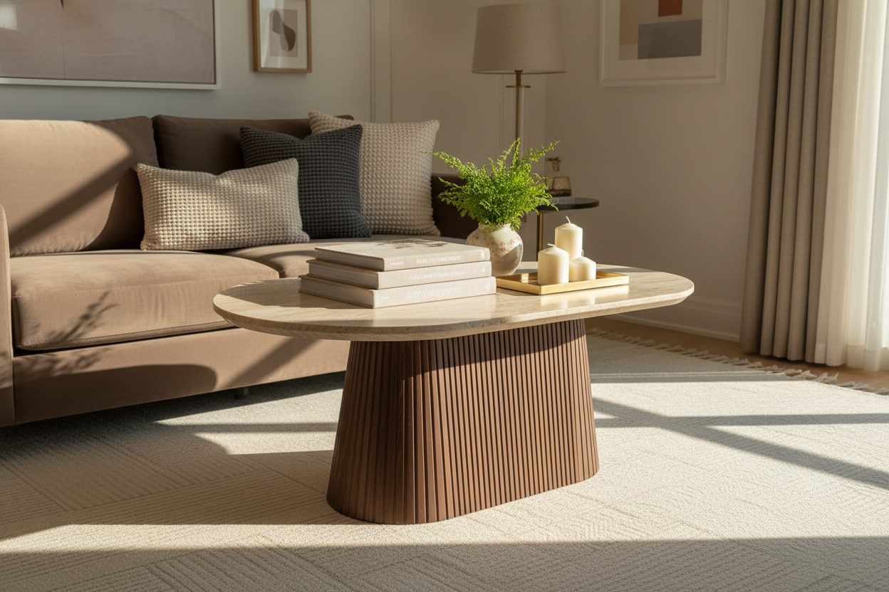 Messi Coffee Table - Side Angle