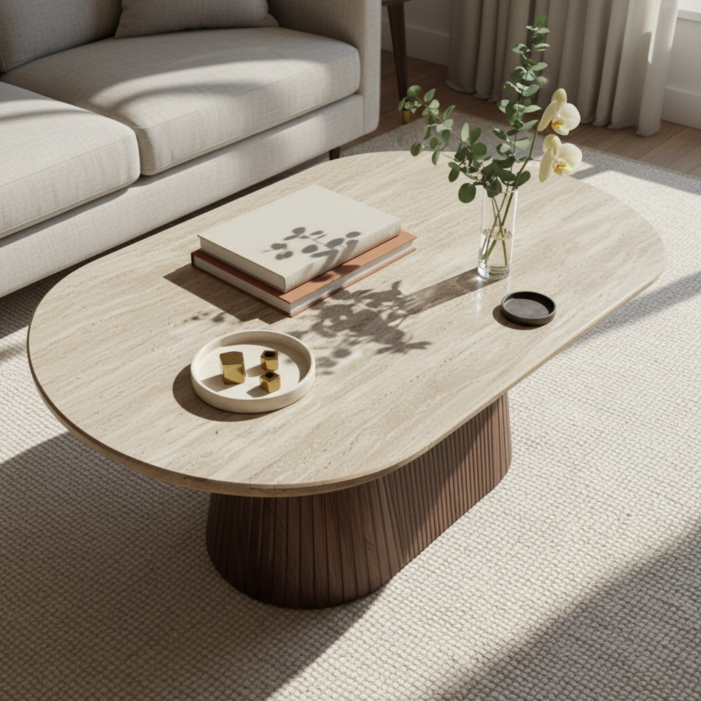 Messi Coffee Table - Top View