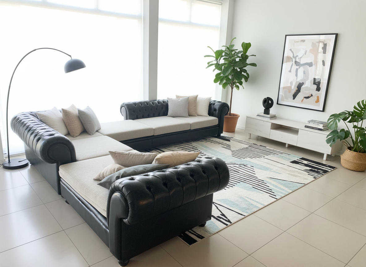 Modern Living Room Lifestyle Image