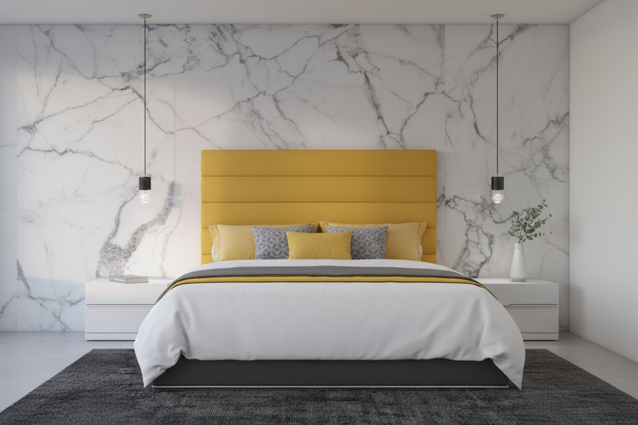 Mustard Yellow Horizona Headboard