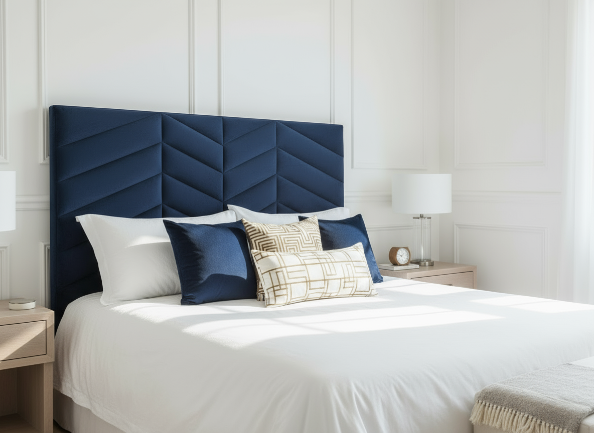 Navy Blue headboard - correct shade