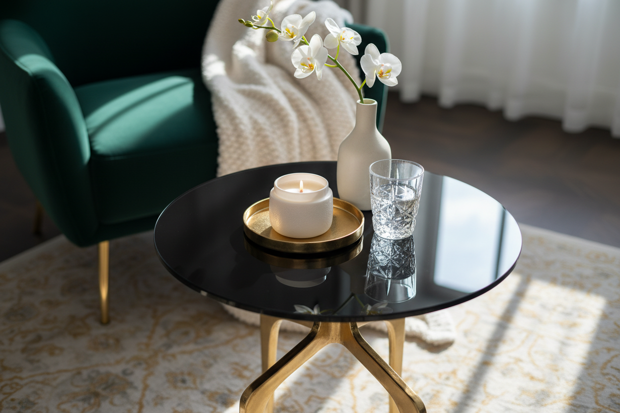 Olivia Side Table - Focused View