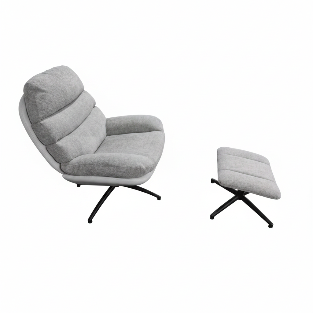 Ottoman Footrest Isolated