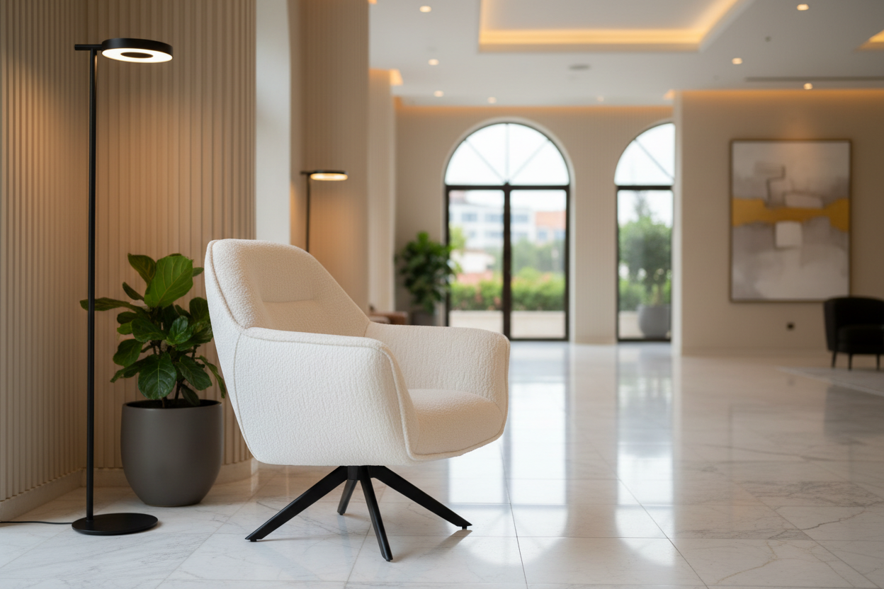 Plaza Chair Side Angle