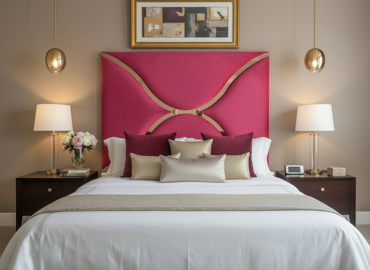 Plush Pink Bedroom