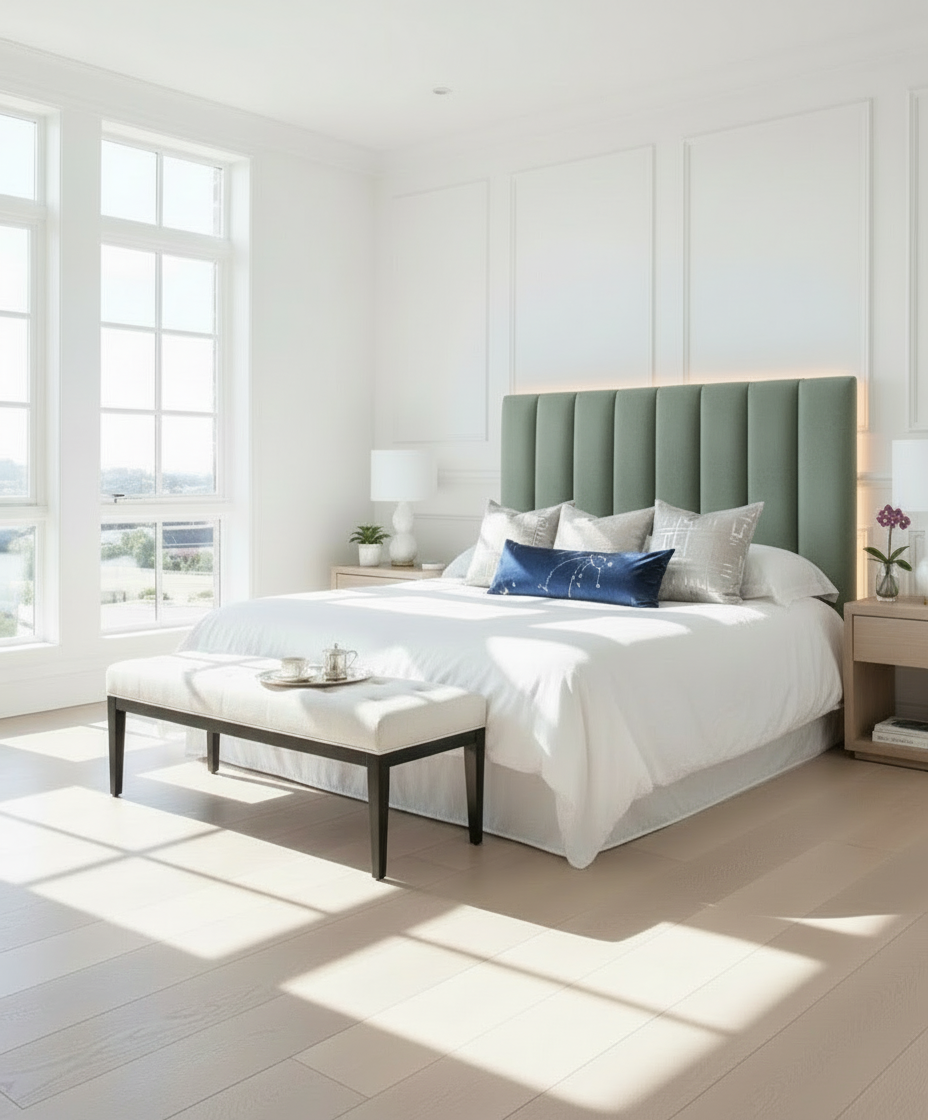 Sage Green Headboard