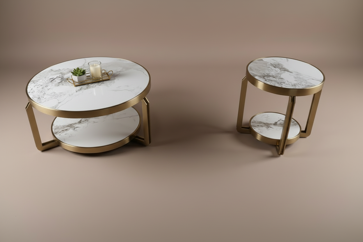 Separated coffee tables