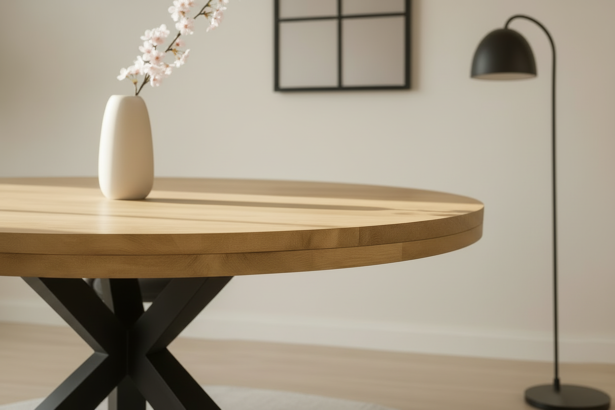 Side-profile lifestyle image without chairs