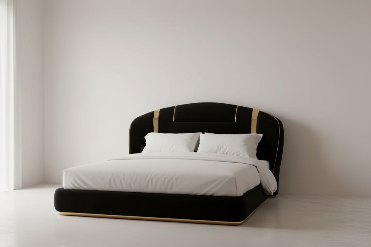 Silvia Bed - Black