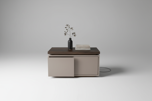 Studio lifestyle image of pedestal