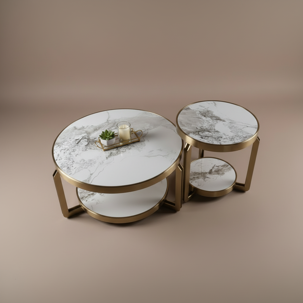 Top view coffee tables
