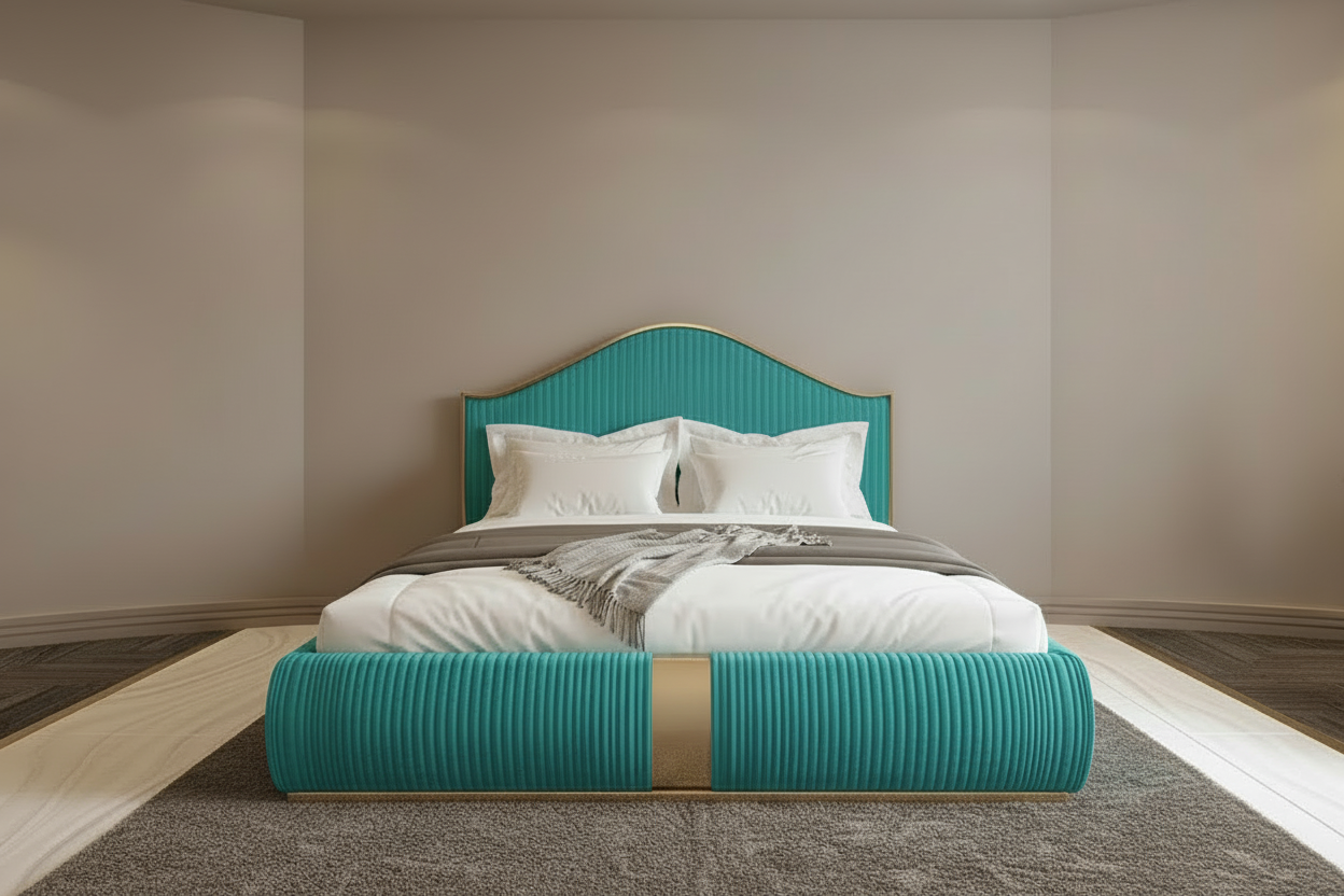 Turquoise Antalya Bed