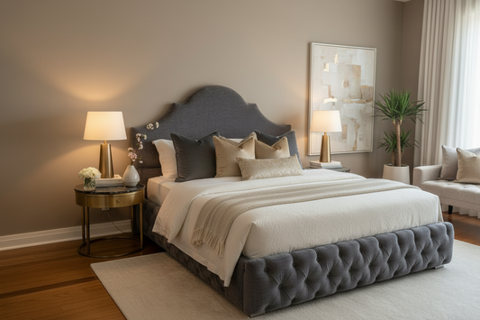 Whimsy Bed - Charcoal Gray