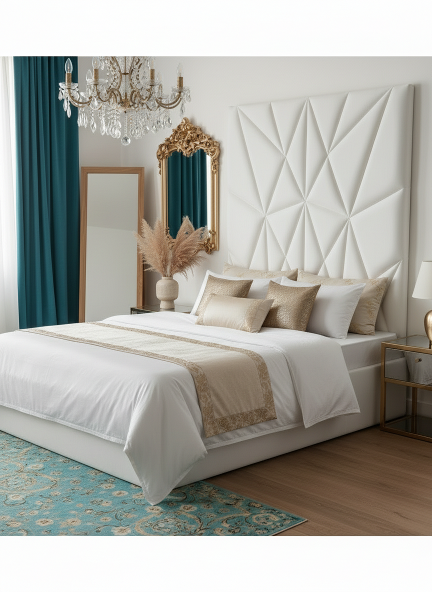White Headboard Lifestyle